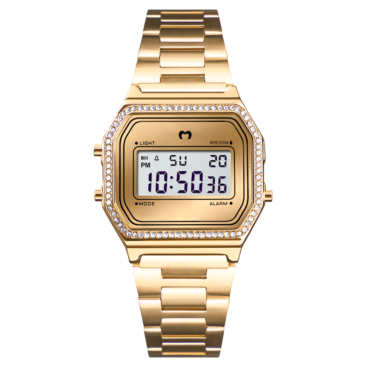 Reloj Digital Vintage Brillo ~ Oro - LePetiteMarie