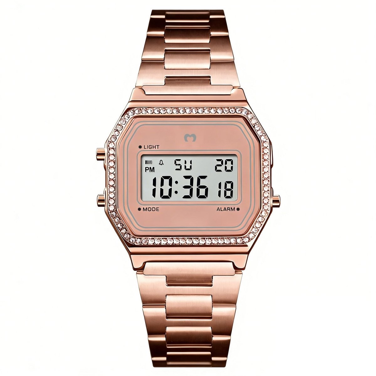 Reloj Digital Vintage Brillo ~ Rose Gold - LePetiteMarie