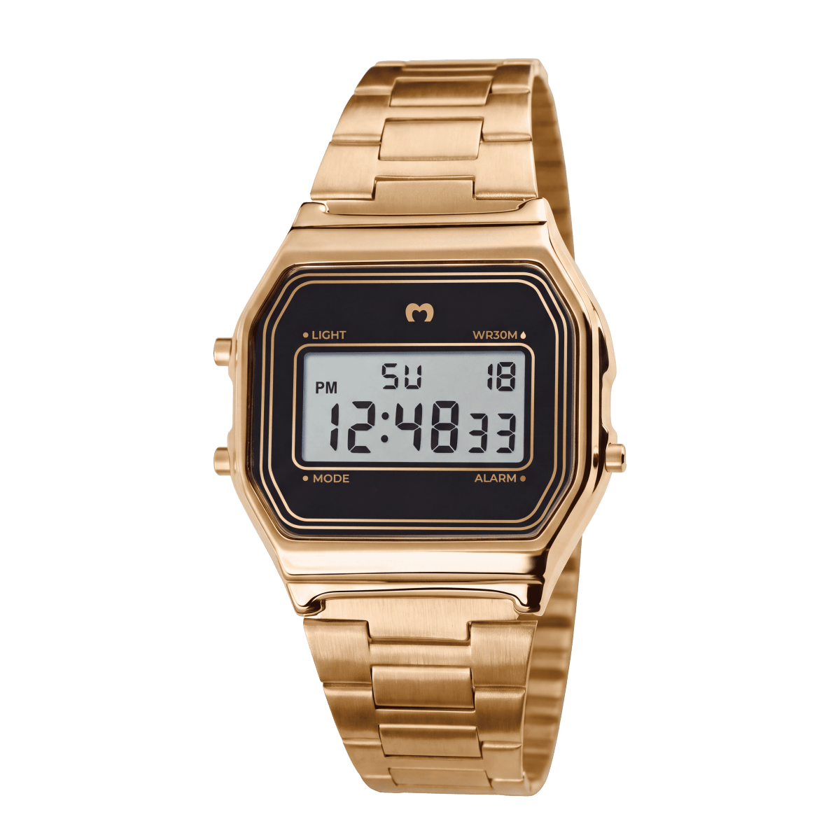 Reloj Digital Vintage ~ Gold-Black - LePetiteMarie