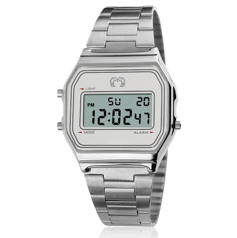 Reloj Digital Vintage ~ Plata - LePetiteMarie
