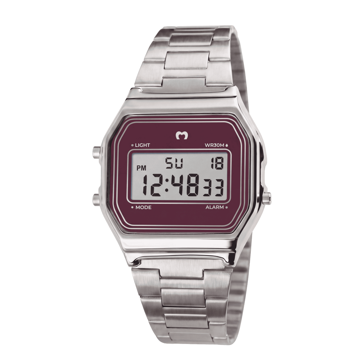 Reloj Digital Vintage ~ Silver-Vino - LePetiteMarie