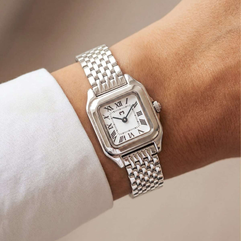 Reloj ~ Europa Silver-White