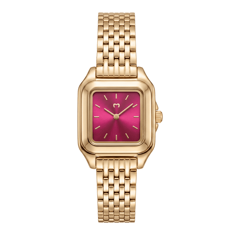 Reloj ~ Hampton Gold-Garnet