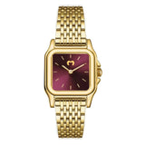 Reloj ~ Hampton Gold-Garnet