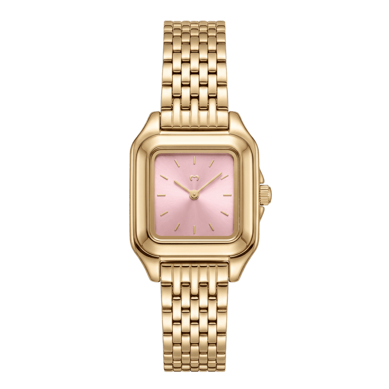 Reloj ~ Hampton Gold-Pink