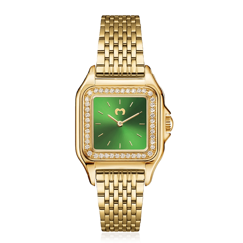 Reloj ~ Hampton Lux Gold - Green - LePetiteMarie