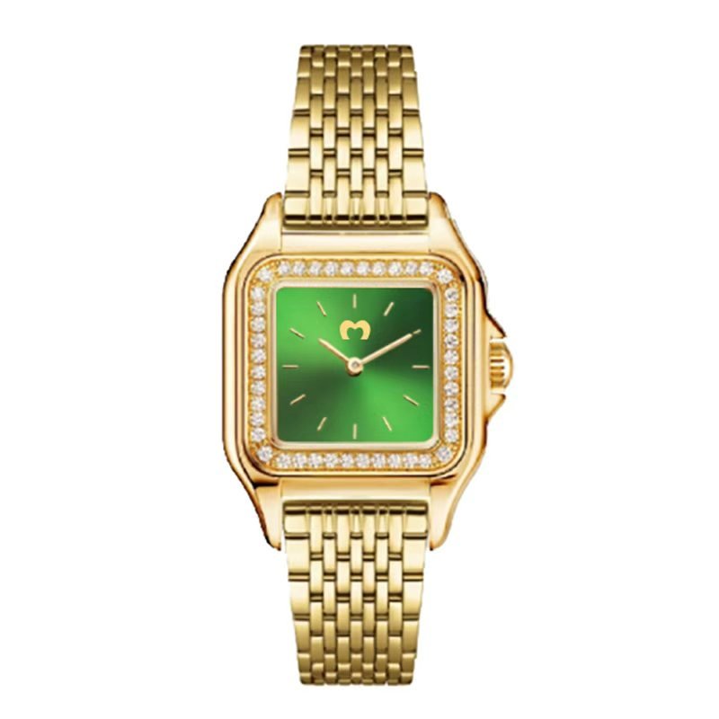 Reloj ~ Hampton Lux Gold - Green - LePetiteMarie