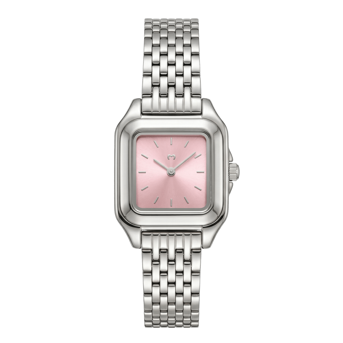 Reloj ~ Hampton Silver-Pink - LePetiteMarie