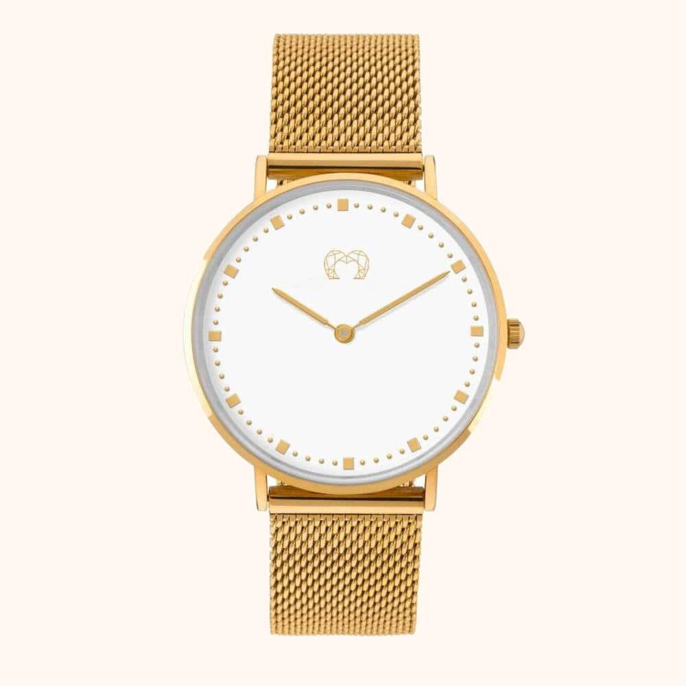 Reloj Juliet ~ GoldWhite - LePetiteMarie