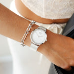 Reloj Juliet ~ SilverWhite - LePetiteMarie