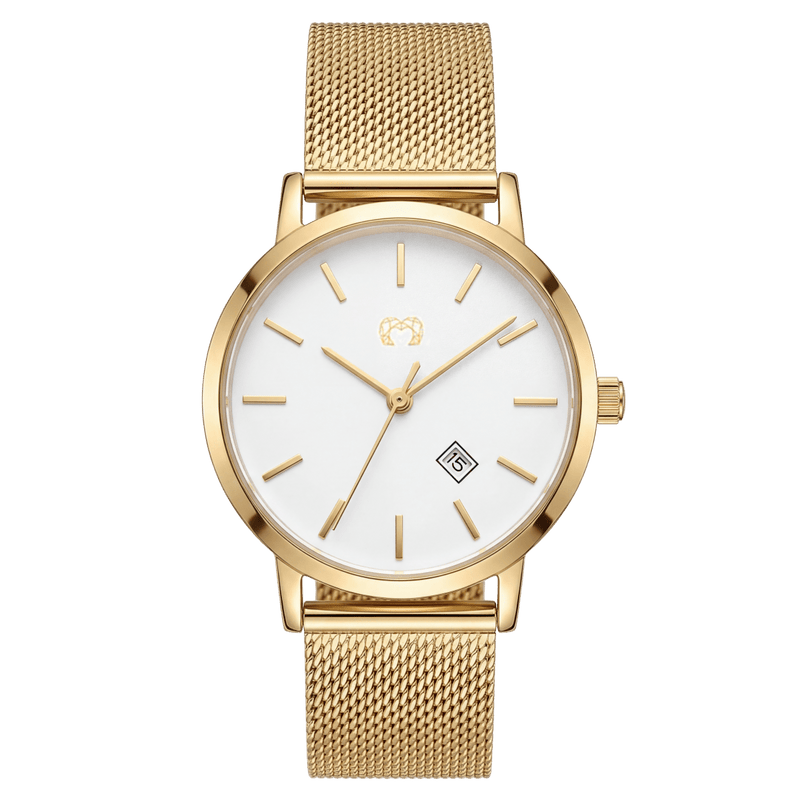 Reloj Petite Marie ~ GoldWhite - LePetiteMarie