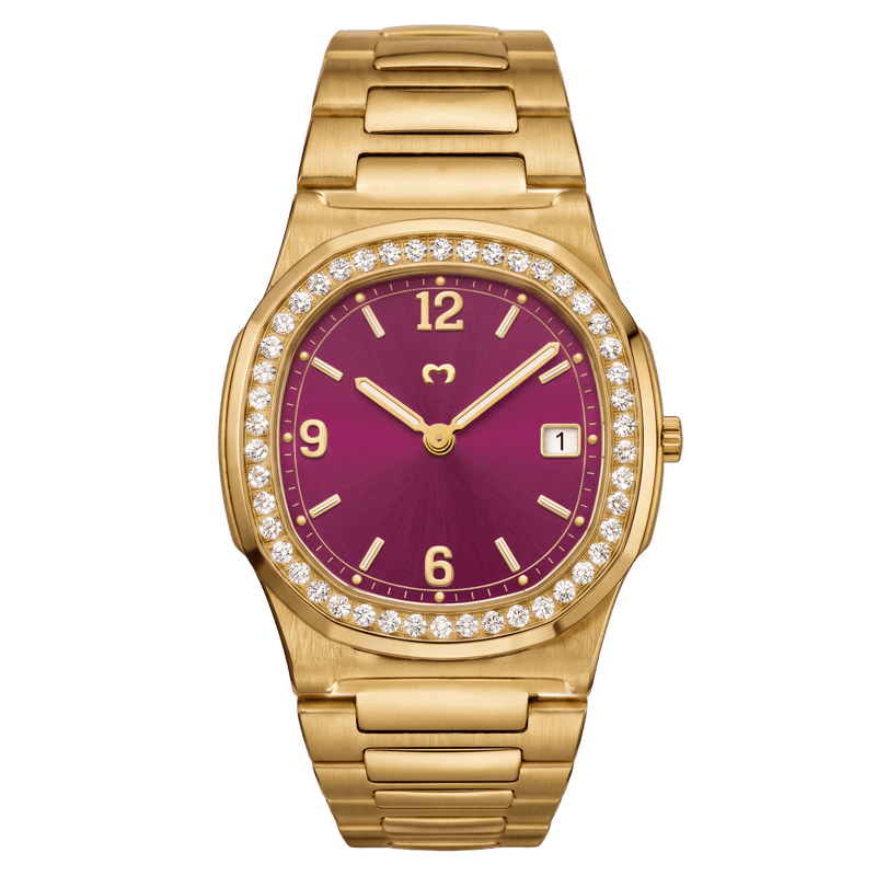 Reloj Prestige ~ Gold-Garnet