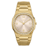 Relógio Prestige ~ Dourado-Rosa