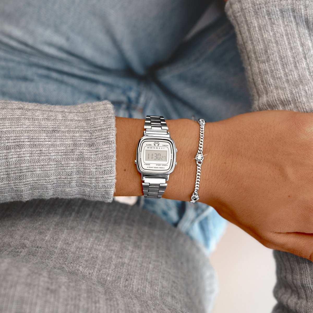 Reloj Vintage Mini ~ Silver - LePetiteMarie