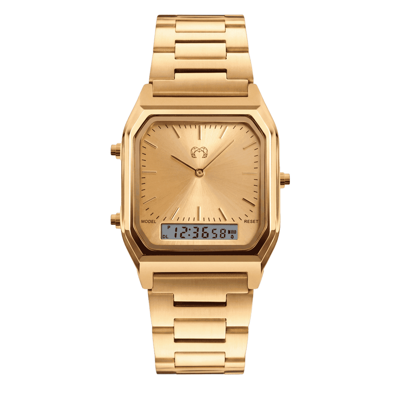 Relógio retrô vintage ~ GoldPassion