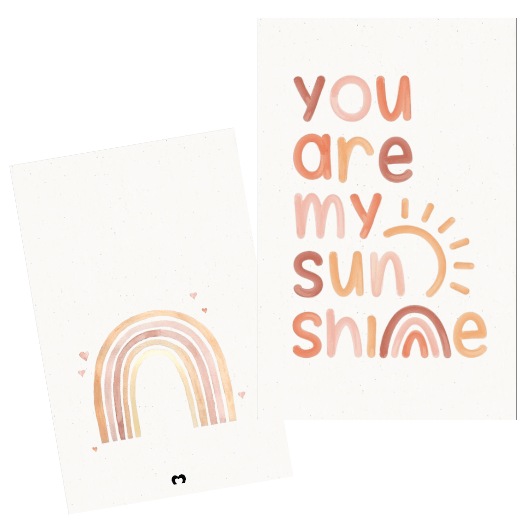 Tarjeta Dedicatoria - Postal de agradecimiento - LePetiteMarie