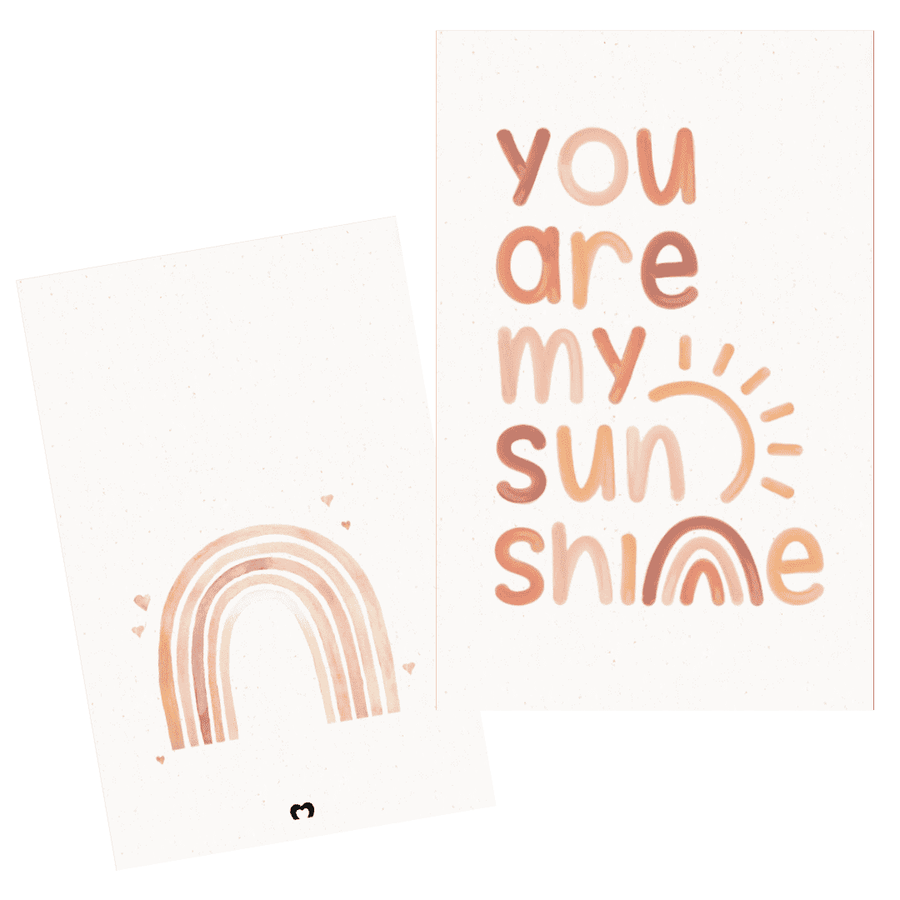 Tarjeta Dedicatoria - Postal de agradecimiento - LePetiteMarie