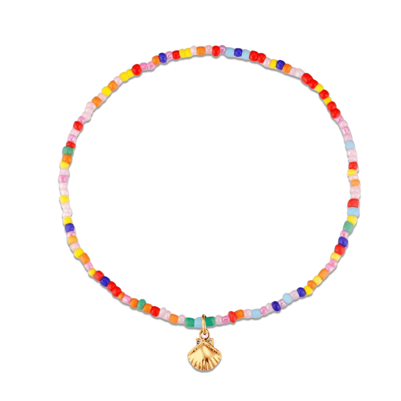 Tobillera Concha Multicolor