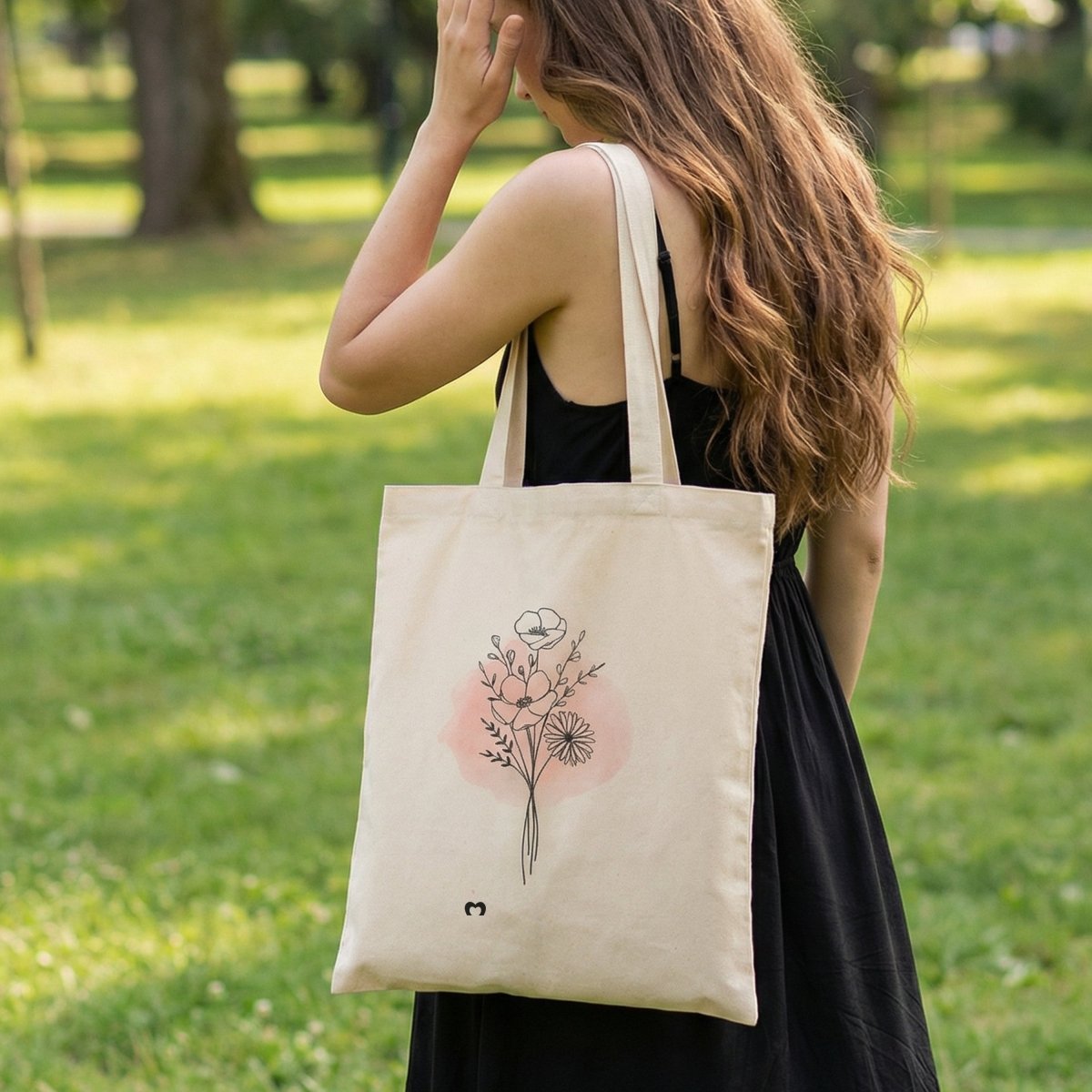 Tote Bag - Flor Acuarela - LePetiteMarie