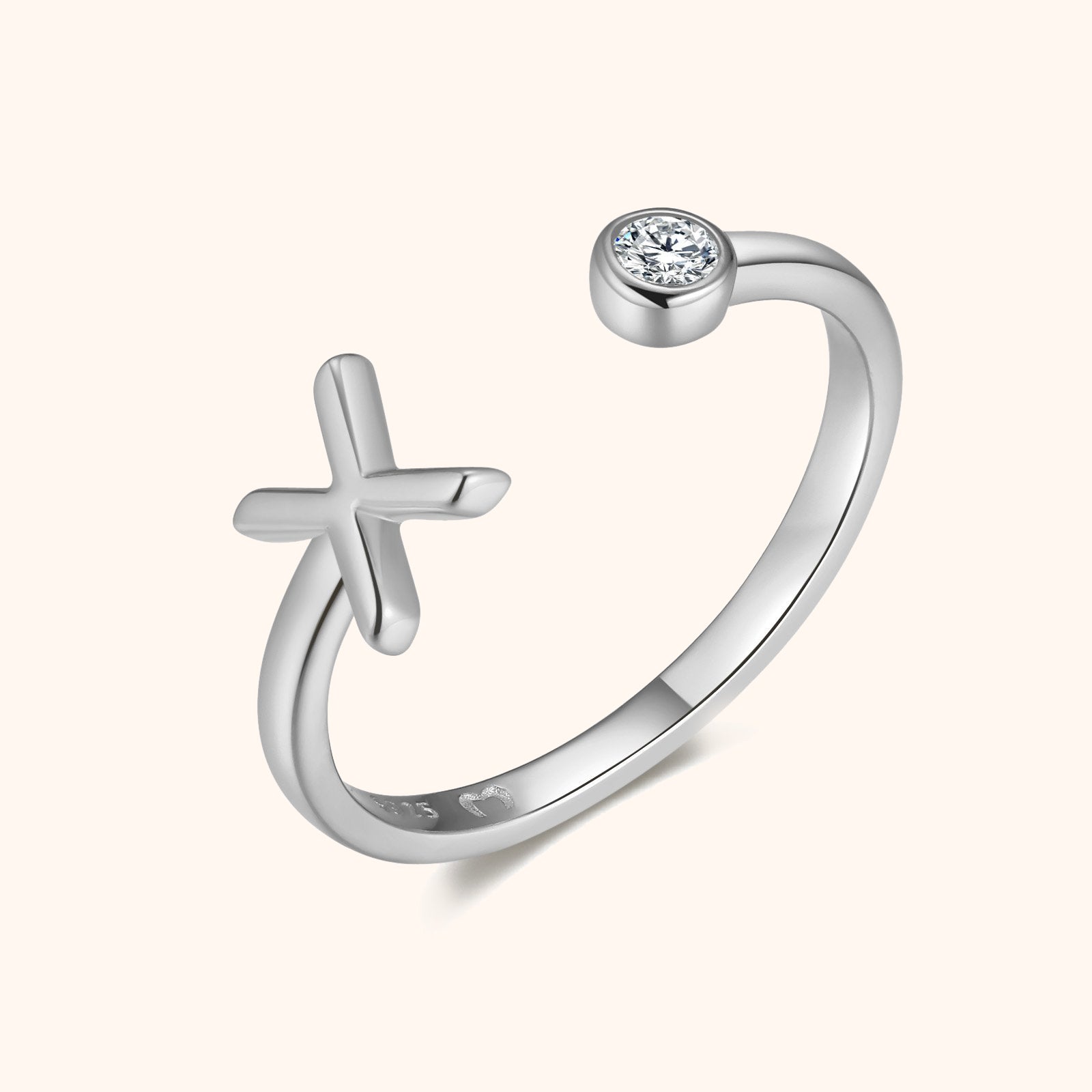 Anillo Top Letter