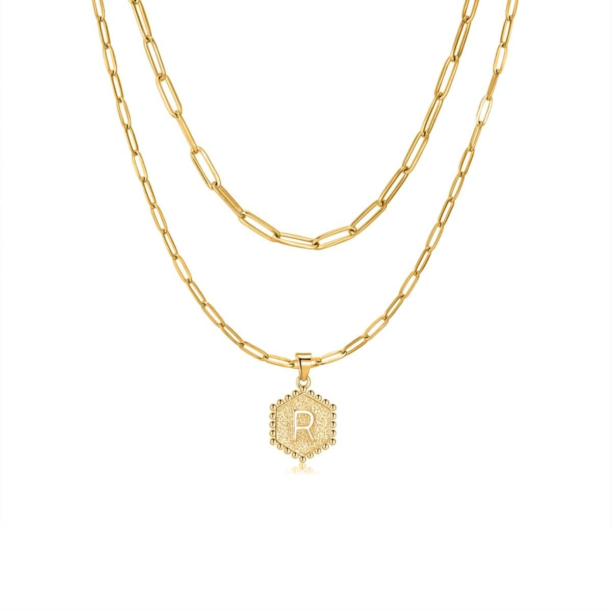 Collar Inicial Cadenas - LePetiteMarie