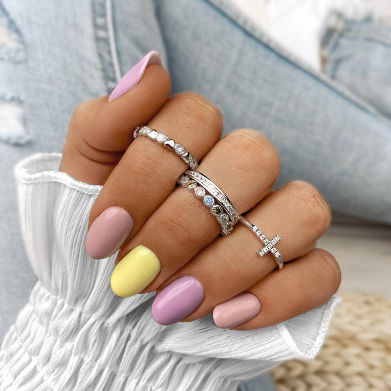 Anillo Cruz Religiosa - LePetiteMarie