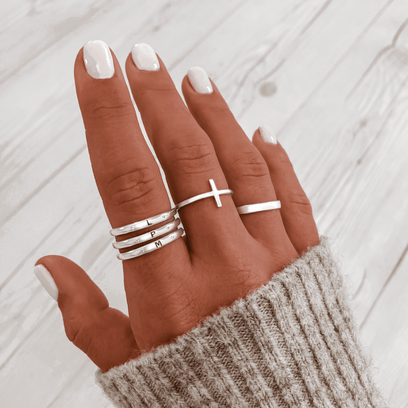 Anillo Initial Letter - LePetiteMarie