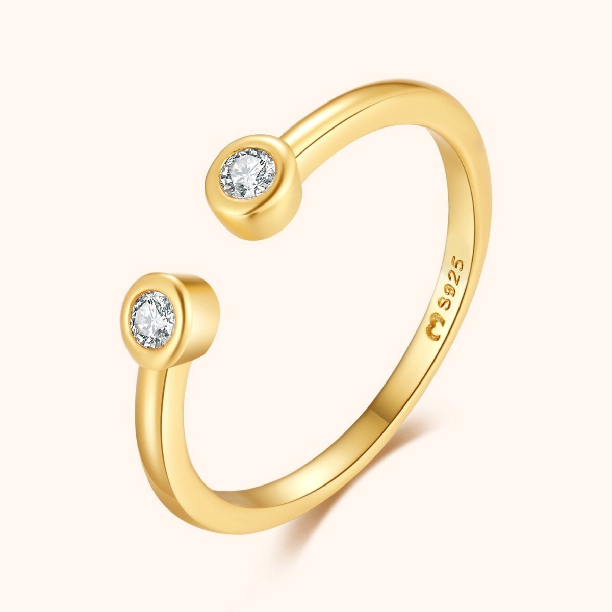 Anillo Midi Twins - LePetiteMarie