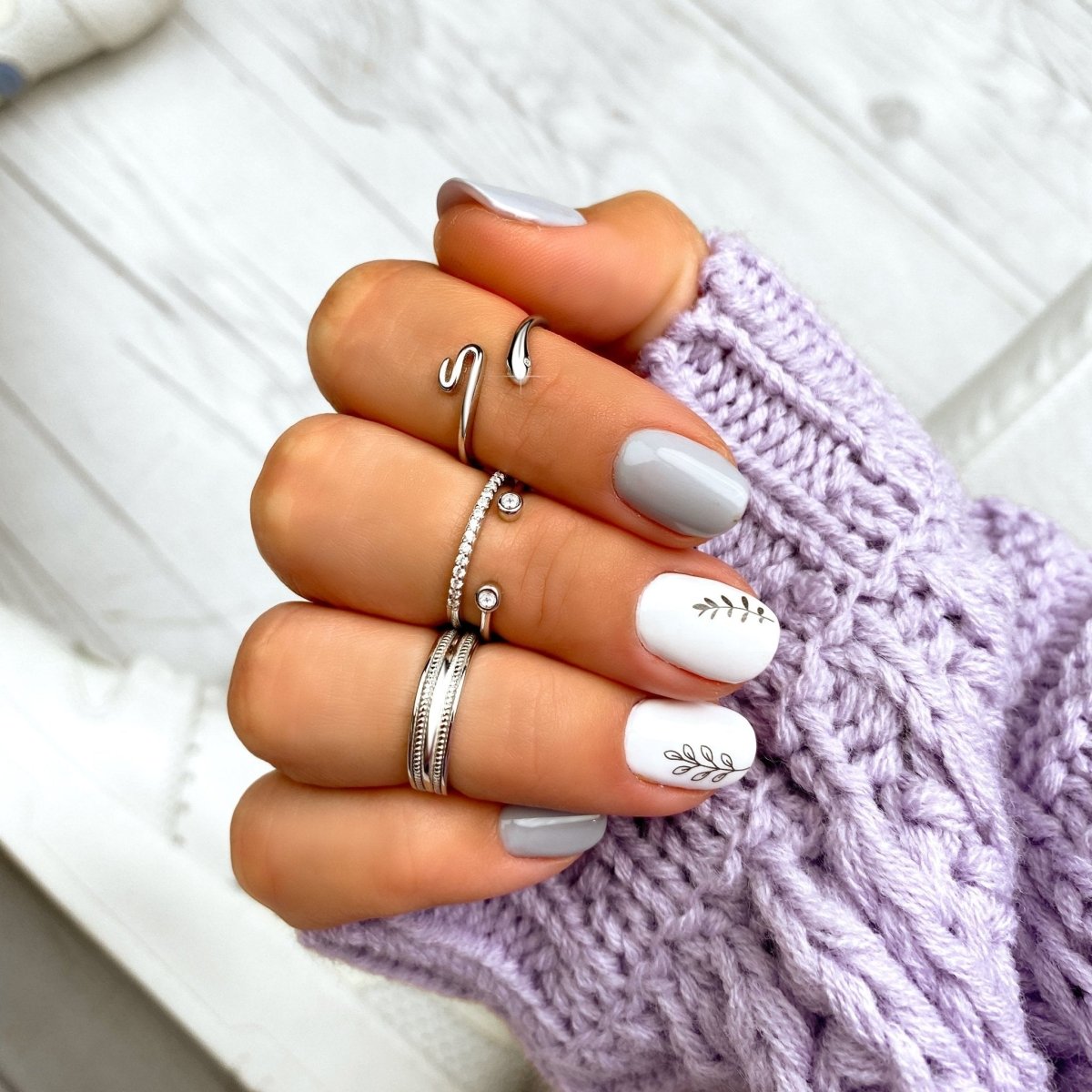 Anillo Midi Twins - LePetiteMarie