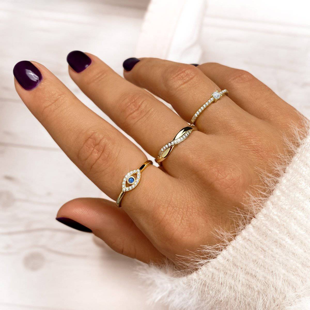 Anillo Ojo Azul - LePetiteMarie