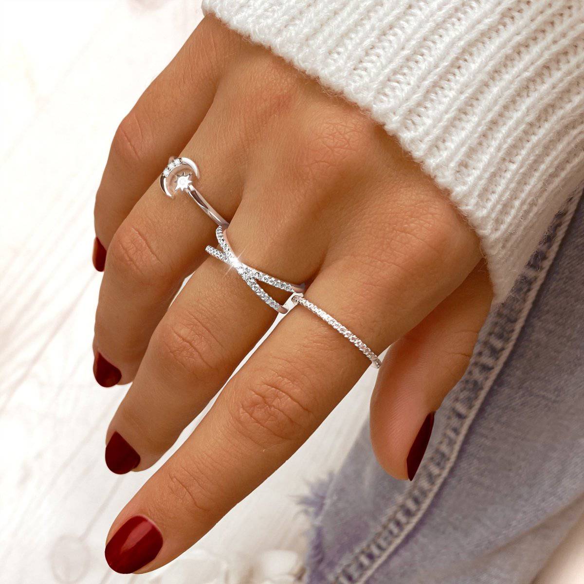 Anillo Pink Crystal - LePetiteMarie