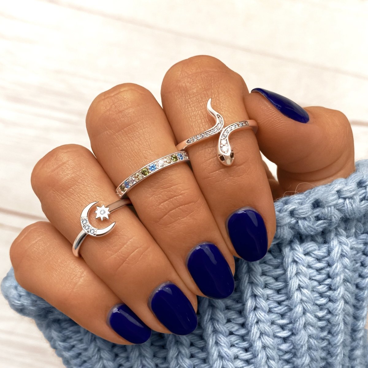 Anillo "Serpiente Brillante" - LePetiteMarie