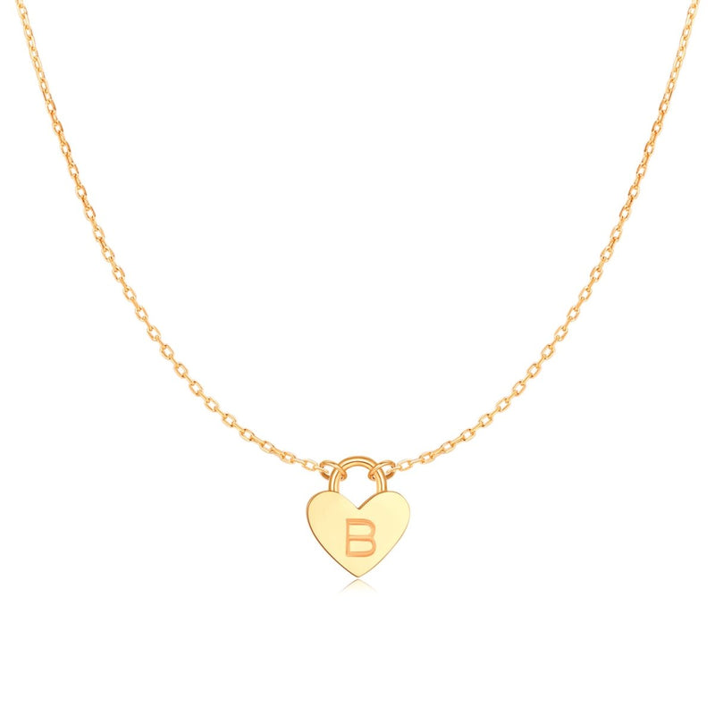 Collar Inicial Corazón - LePetiteMarie