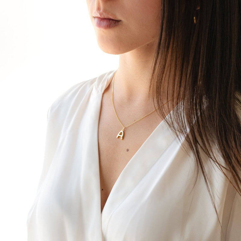 Collar Inicial Glitter - LePetiteMarie