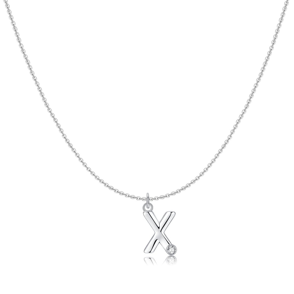 Collar Inicial Glitter - LePetiteMarie