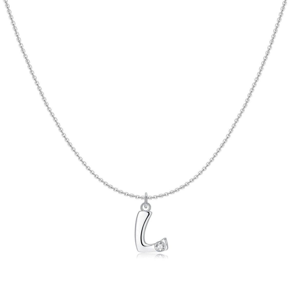 Collar Inicial Glitter - LePetiteMarie