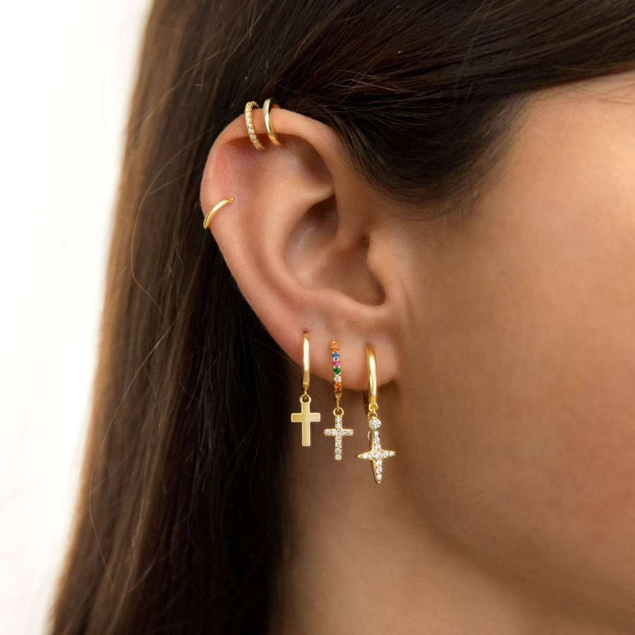 Pendiente Ear Cuff - Ideal - LePetiteMarie · puesto