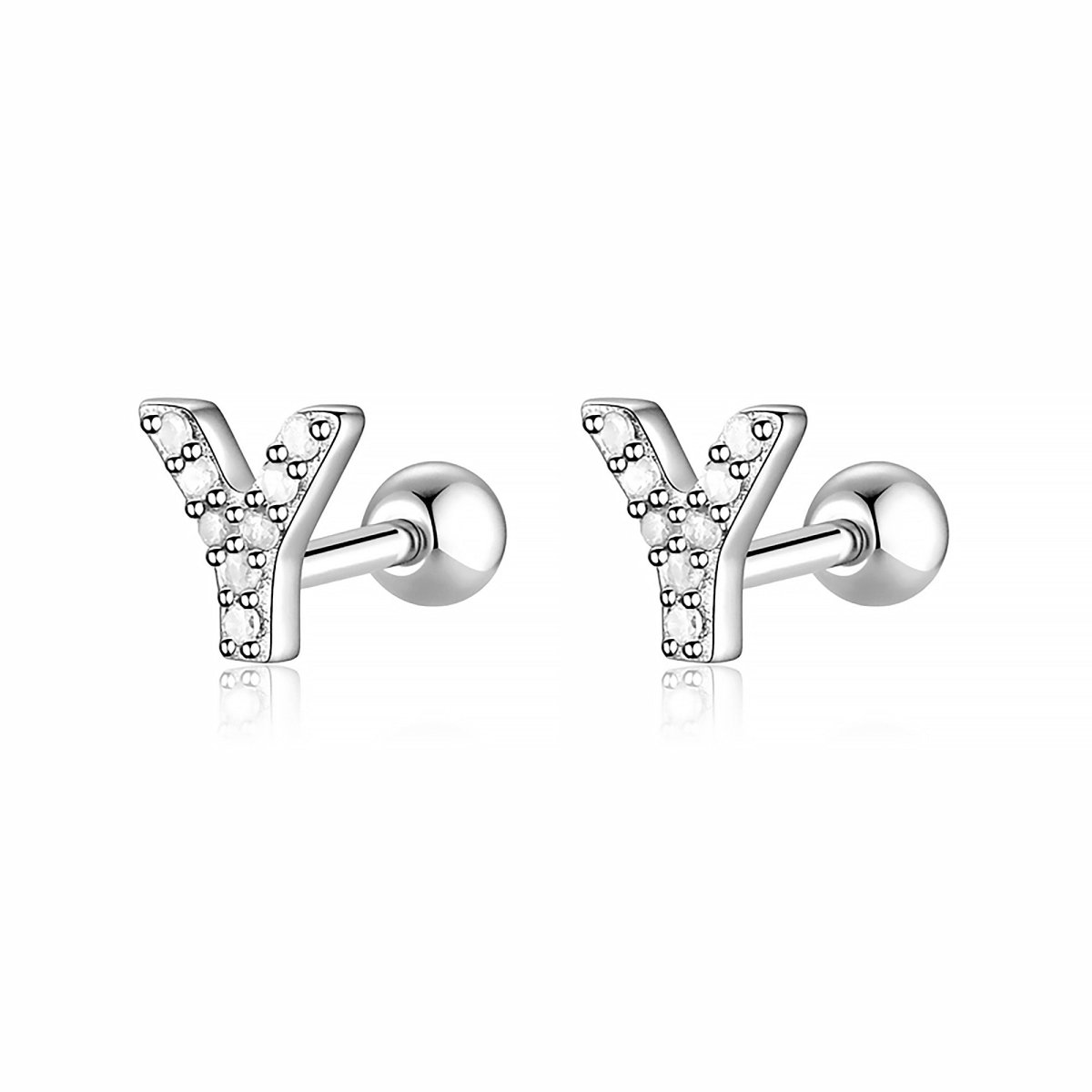 Pendiente Letritas White - LePetiteMarie