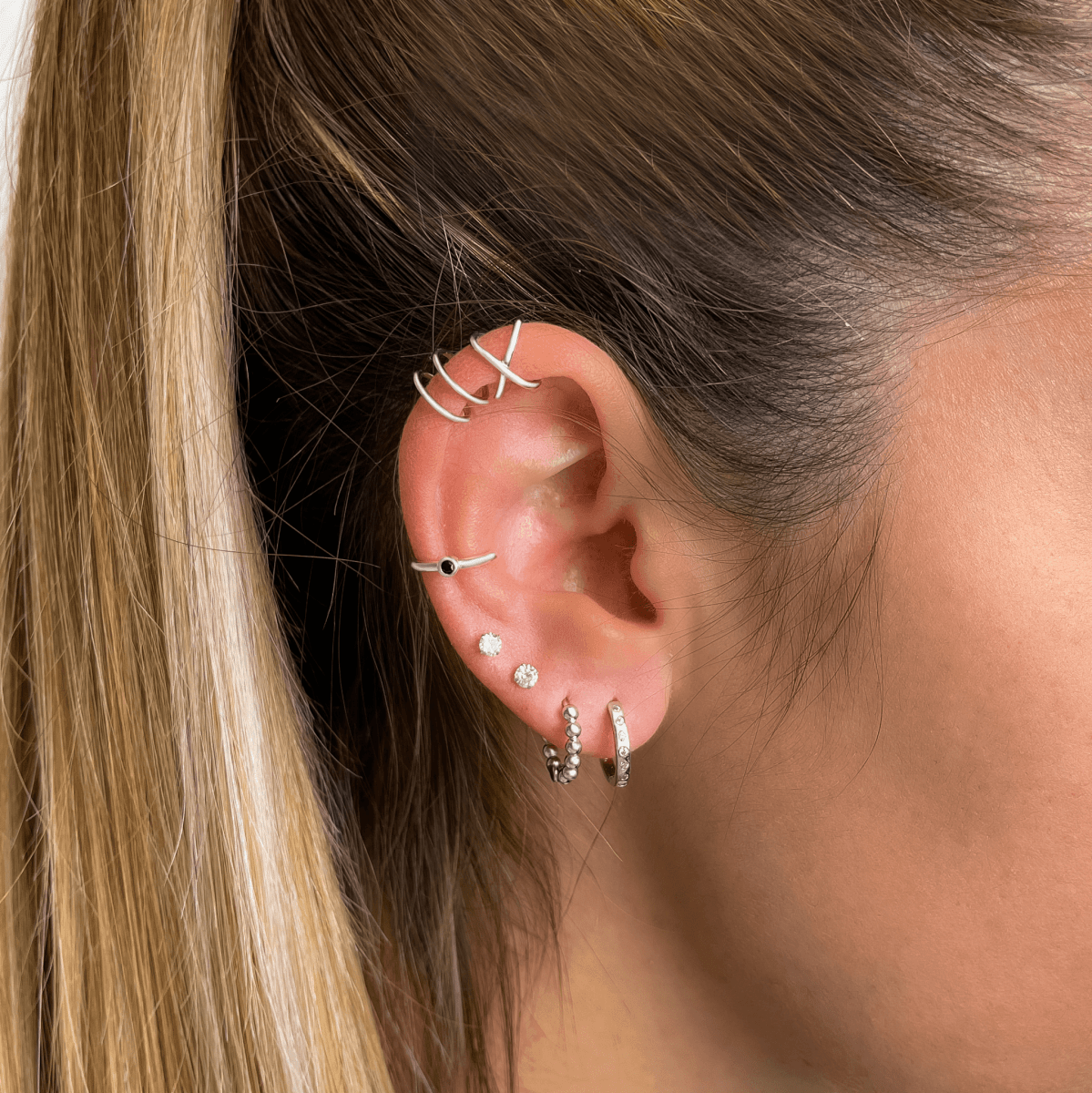 Pendientes Aritos Brillantes - LePetiteMarie