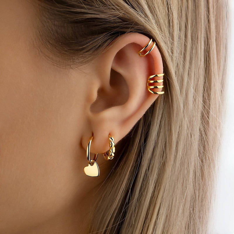 Pendientes Aros Amor - LePetiteMarie