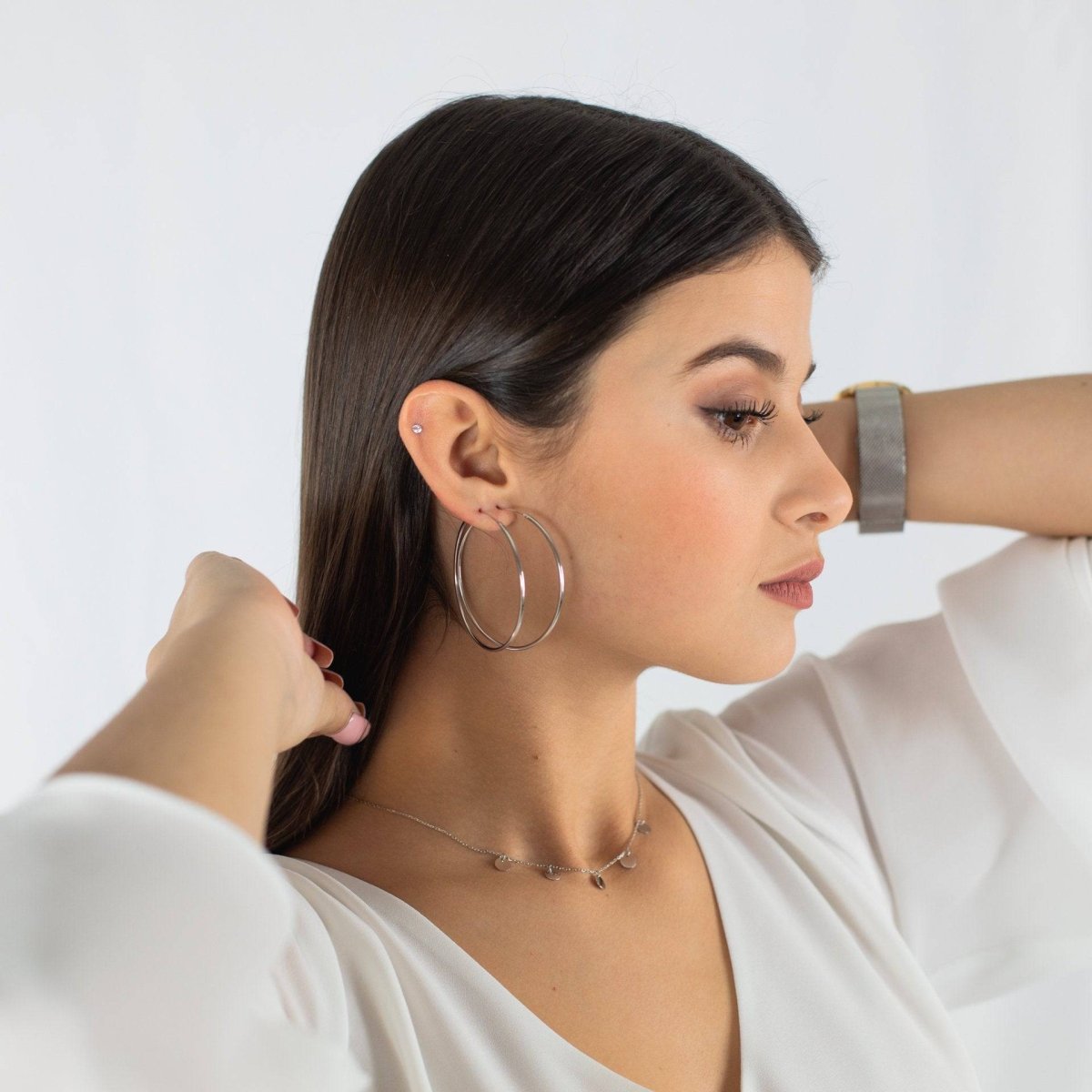 Pendientes Aros Finos - LePetiteMarie