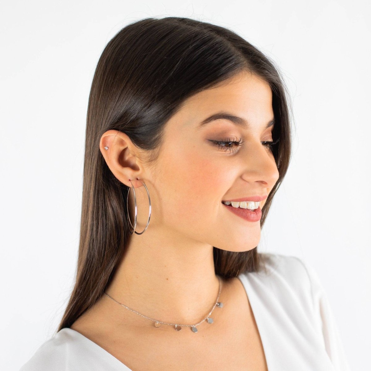 Pendientes Aros Finos - LePetiteMarie