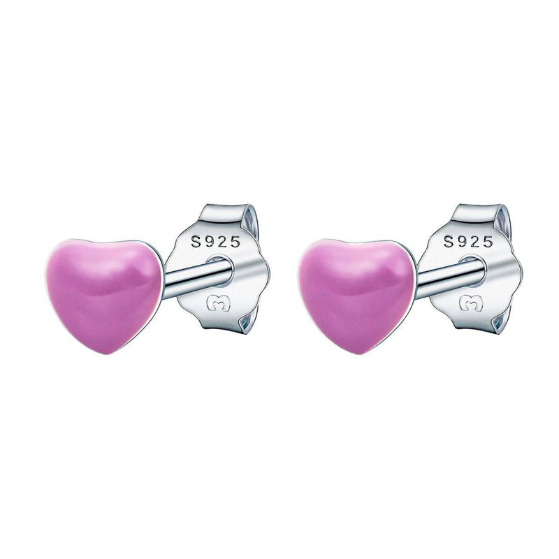 Pendientes Colores Corazón - LePetiteMarie