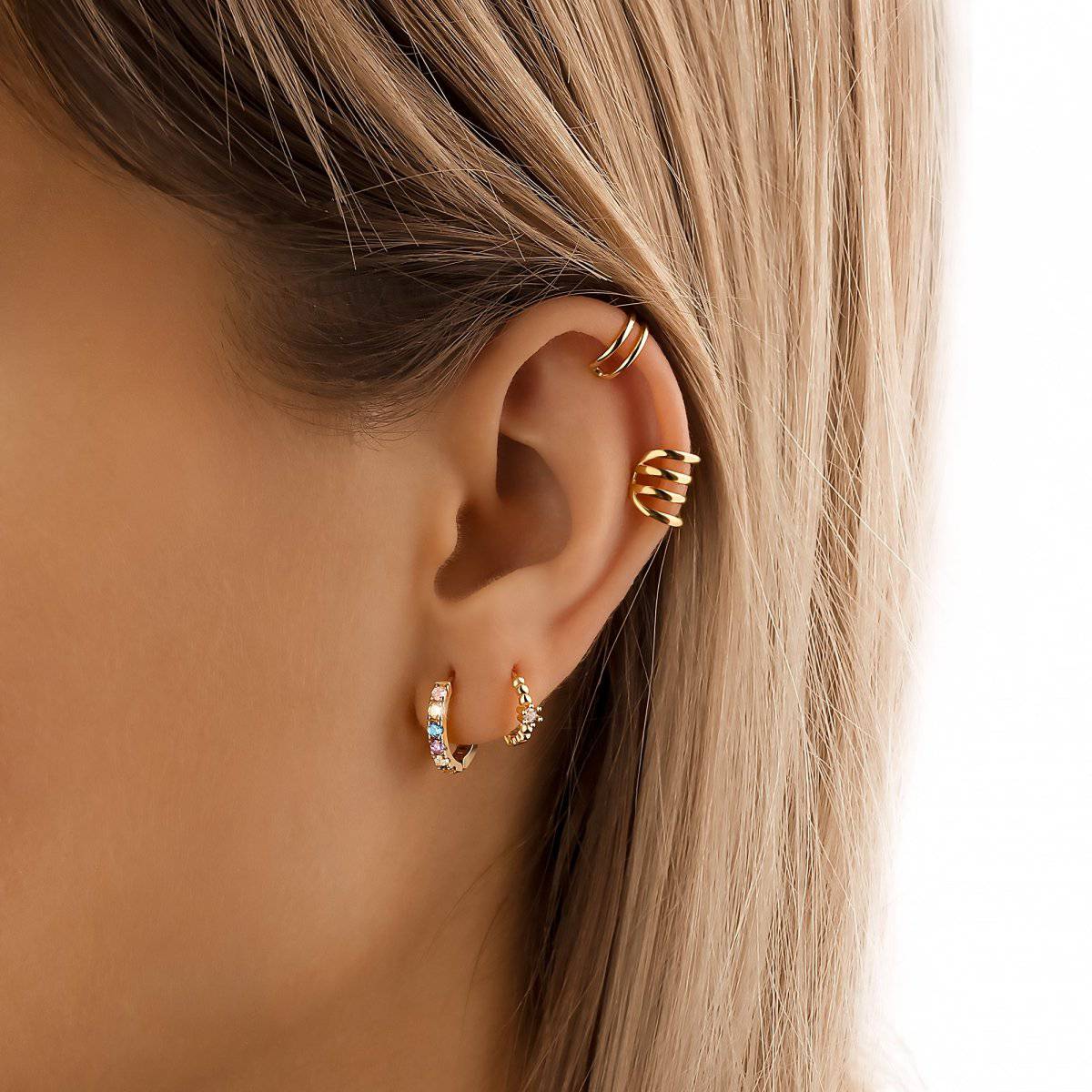 Pendientes Coloridas Circonitas - LePetiteMarie