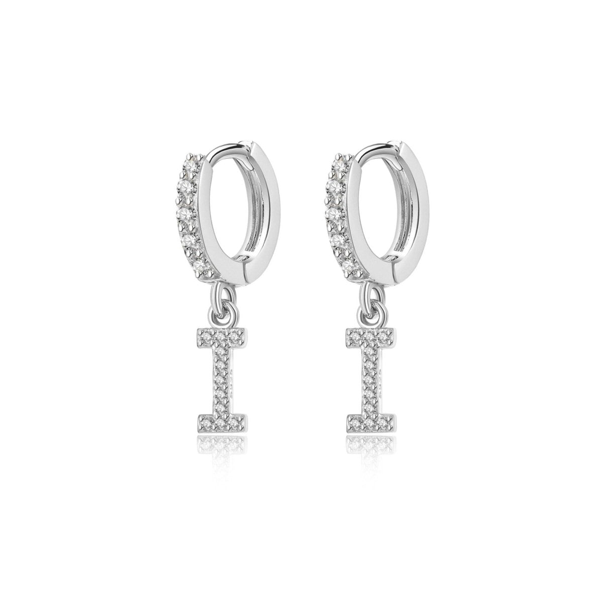 Pendientes Inicial Hoops - LePetiteMarie
