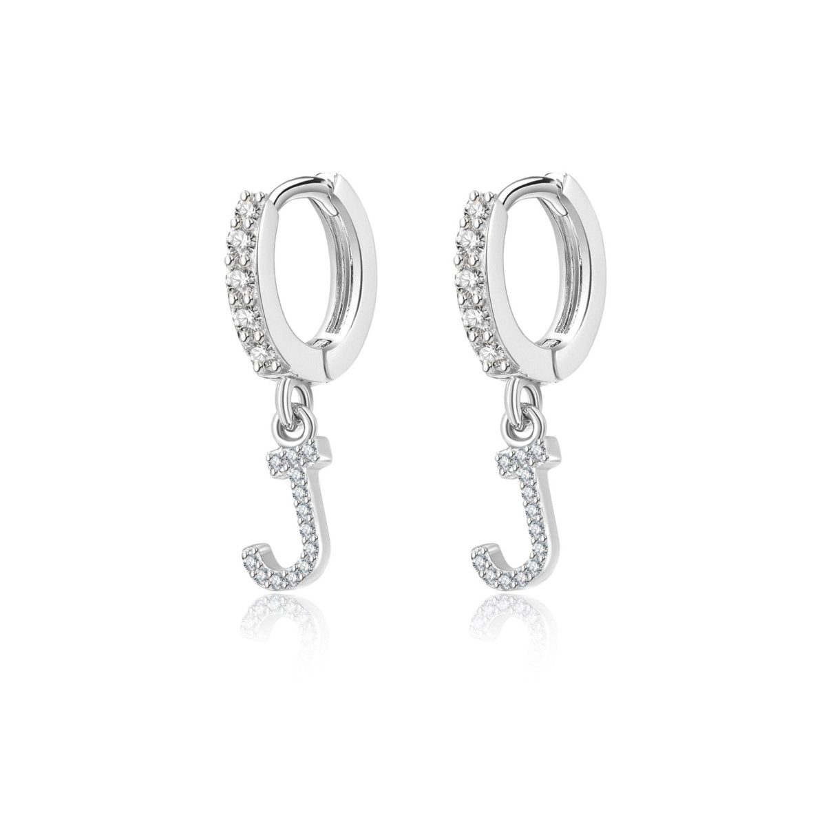 Pendientes Inicial Hoops - LePetiteMarie