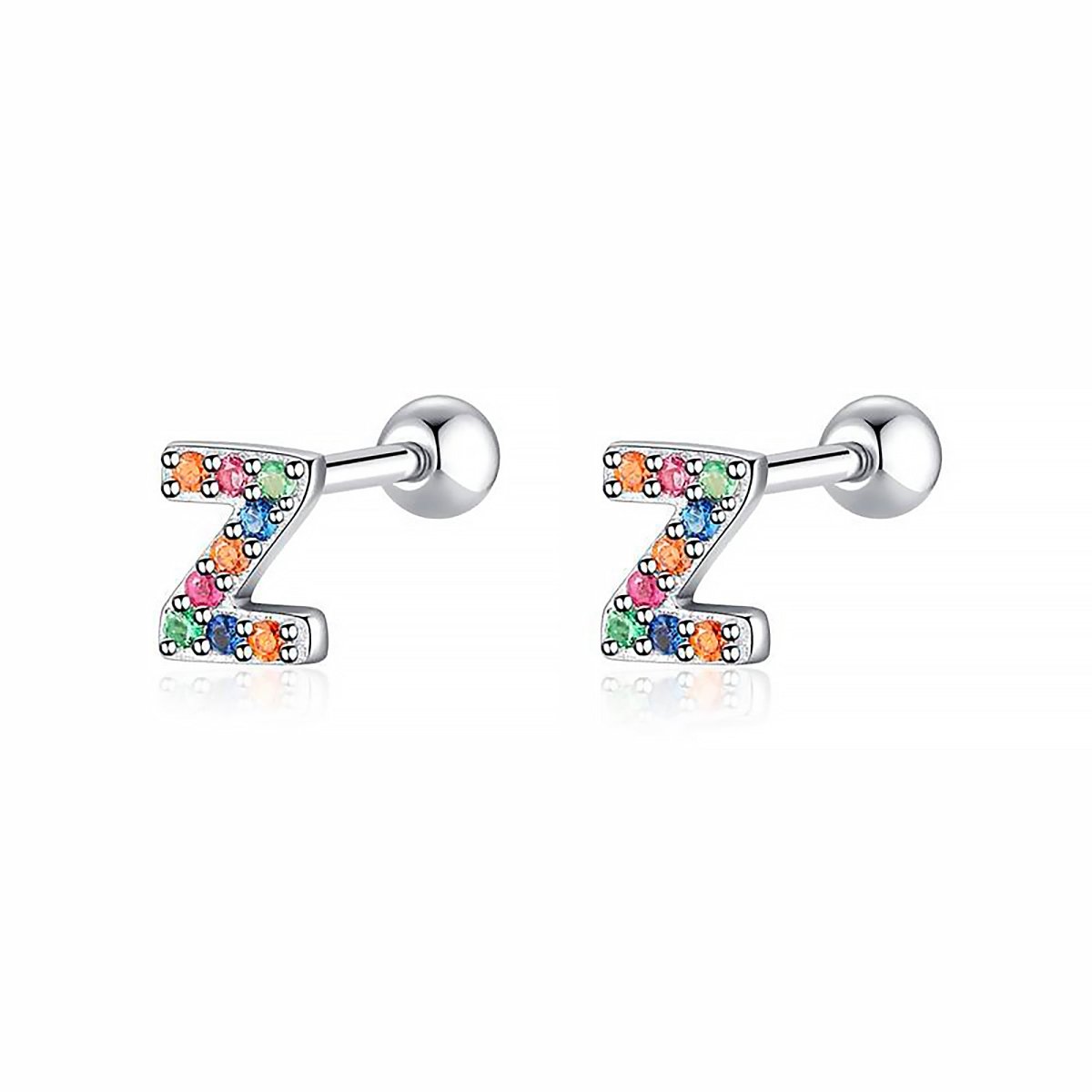Pendientes Letritas Color - LePetiteMarie