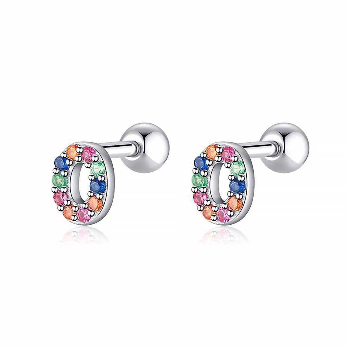 Pendientes Letritas Color - LePetiteMarie