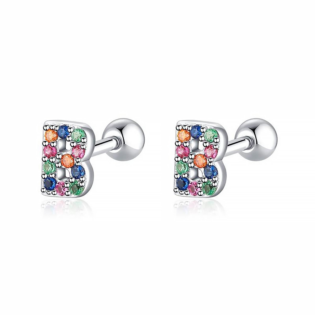 Pendientes Letritas Color - LePetiteMarie