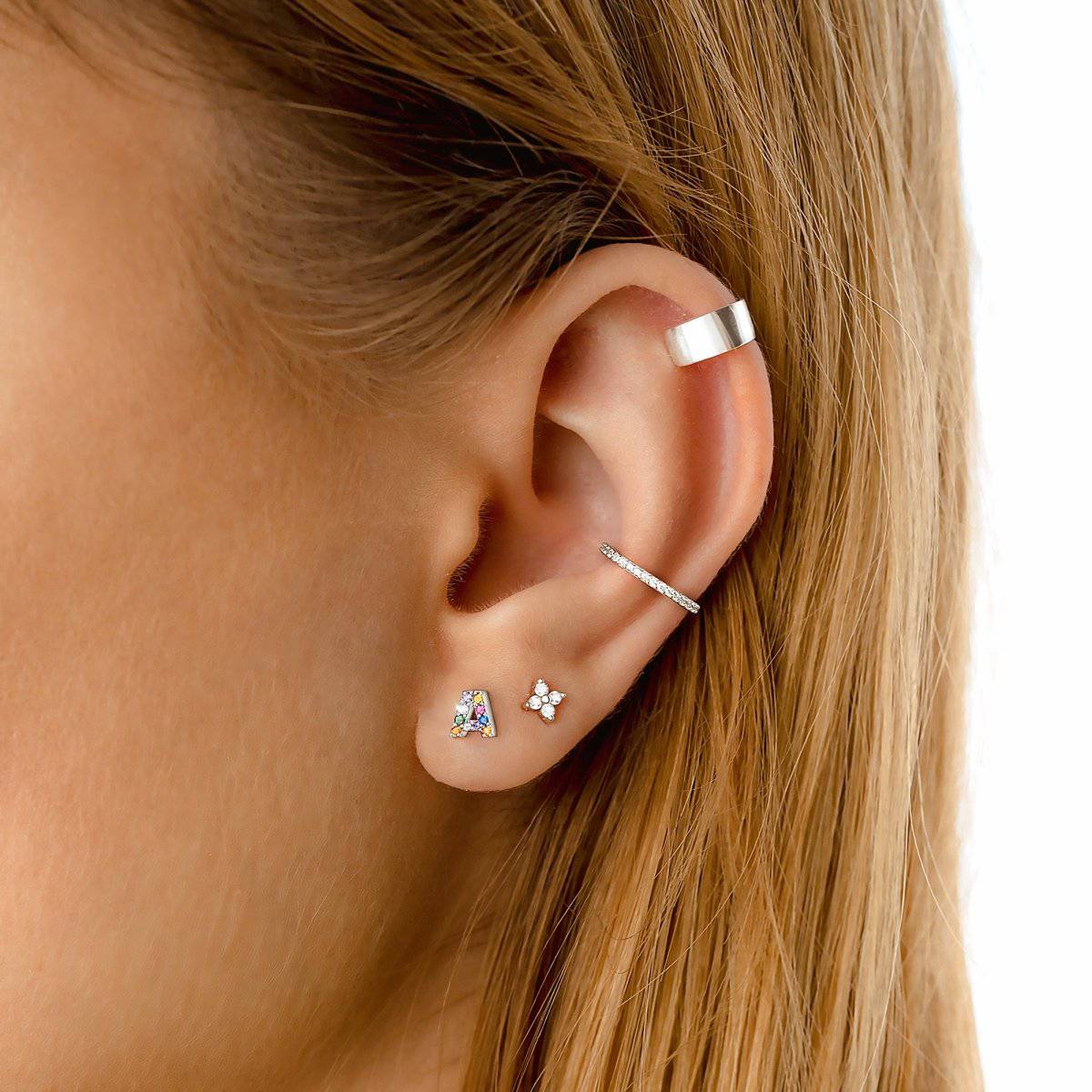 Pendientes Letritas Color - LePetiteMarie
